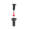 ROBAUN 10x Car Tailgate Lining Trunk Boot Carpet Lid Trim Panel Clip, for E-Class W211 C-Class W204 A0009915940 0009915940 view 4