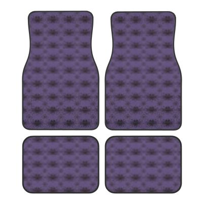Haunted Mansion Print Universal Car Floor Mats Set of 4 Car Floor Protectors Car Front Rear Carpets 3D Decor Rugs Anti-Slip Auto Accessories for Sedan, Suvs, Truck, Van