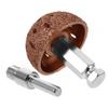 Zerodeko Bowl Type Tire Repair Grinding Head 42mm Tungsten Steel Buffing Wheel Kit with Adapter for Tire Repair and Sanding view 1
