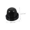 PRETYZOOM 5Pcs Car Headlight Rubber Cover Vehicle Headlamp Dust Cap Protection for Auto Headlight Seal Compatible with Various Car Models view 2