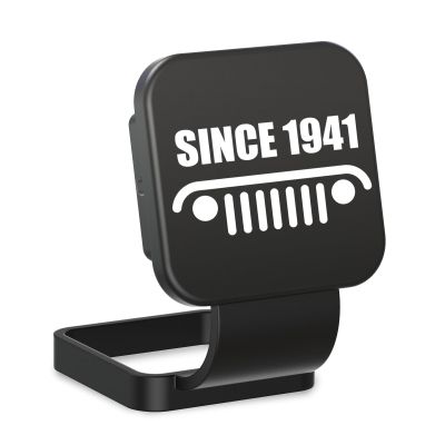 Towing Hitch Receiver Cover - Since 1941 - Universal Fit for 2 Inch Bumper Hitch Receivers, Rubber Hitch Cover Printed with Since 1941 for Jeep Owners and Jeep Fans, 1 Pack