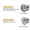 EWAIDI 16/19/22mm Black Waterproof Metal Push Button Switch LED Light Momentary Latching Car Engine Power Switch 5V 12V 24V 220V Purple view 4