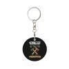 Kangweida All Men Are Created Equal But Only The Finest Become Carpenters Durable Aluminum Round Keychain Stylish Useful view 1