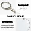 Kangweida All Men Are Created Equal But Only The Finest Become Carpenters Durable Aluminum Round Keychain Stylish Useful view 4