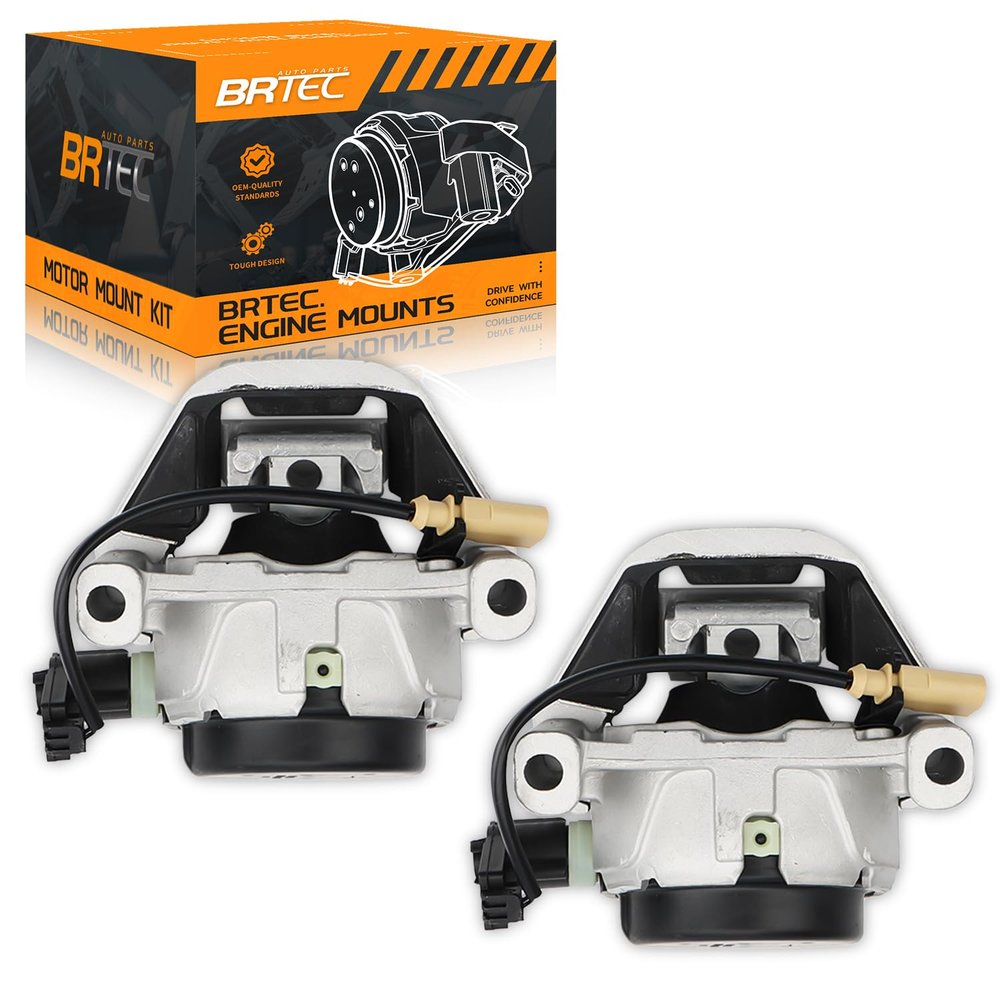 2PCS Engine Motor Mounts Set for Audi A6 A7 A8 Quattro