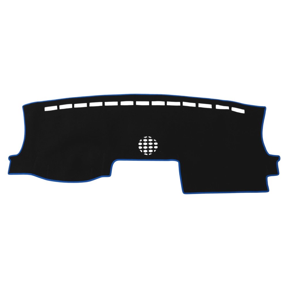 VekAuto Dashboard Cover for Ford for Ranger XL XLT Lariat Raptor Truck 2024-2025 Dash Cover Mat Carpet Center Console Dash Cover Mat Polyester Black Blue