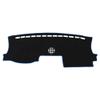 VekAuto Dashboard Cover for Ford for Ranger XL XLT Lariat Raptor Truck 2024-2025 Dash Cover Mat Carpet Center Console Dash Cover Mat Polyester Black Blue view 1