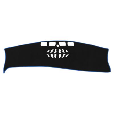 VekAuto Dashboard Cover for Hyundai Tucson 2025 Dash Cover Mat Carpet Center Console Dash Cover Mat Polyester Black Blue 1 Pcs