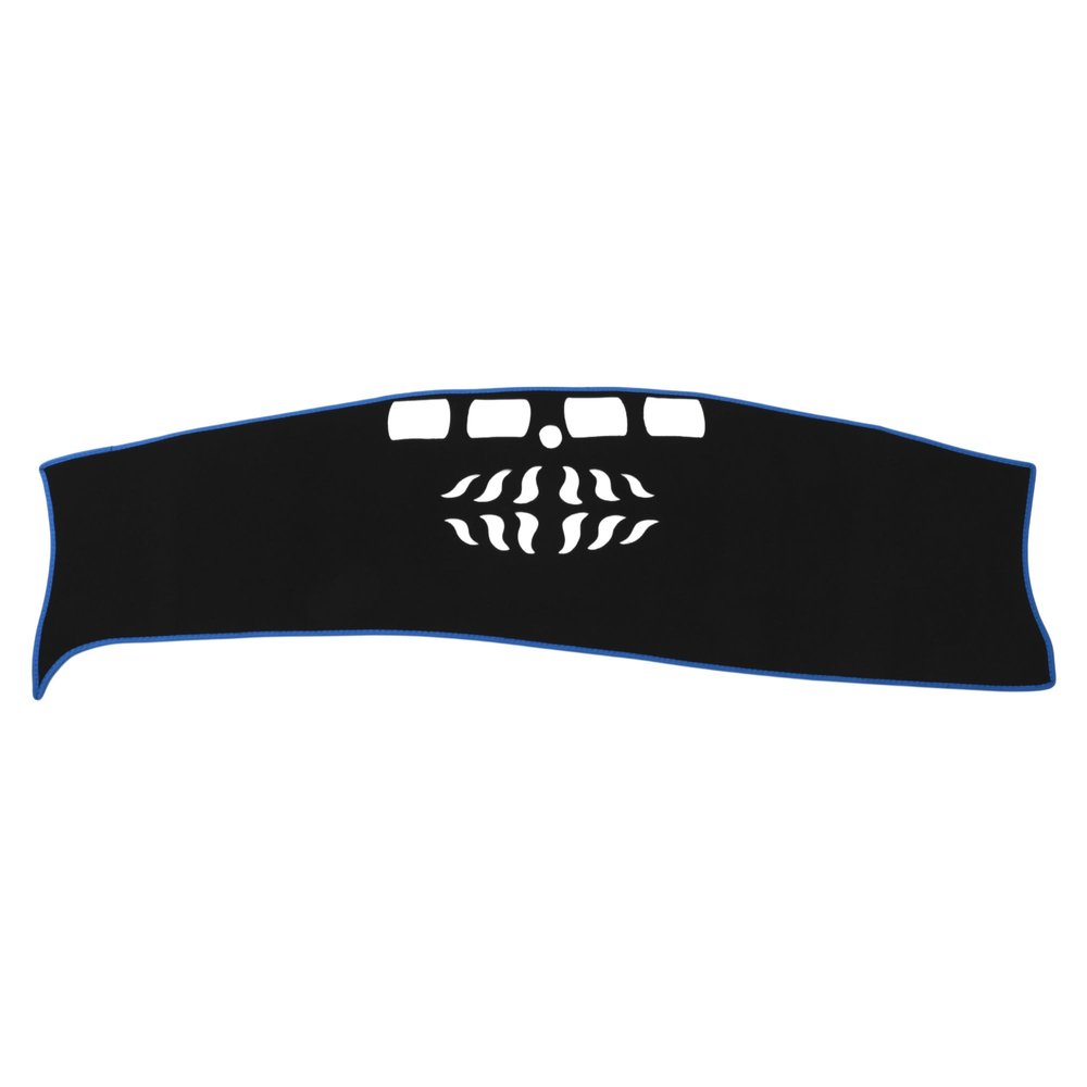 VekAuto Dashboard Cover for Hyundai Tucson 2025 Dash Cover Mat Carpet Center Console Dash Cover Mat Polyester Black Blue 1 Pcs