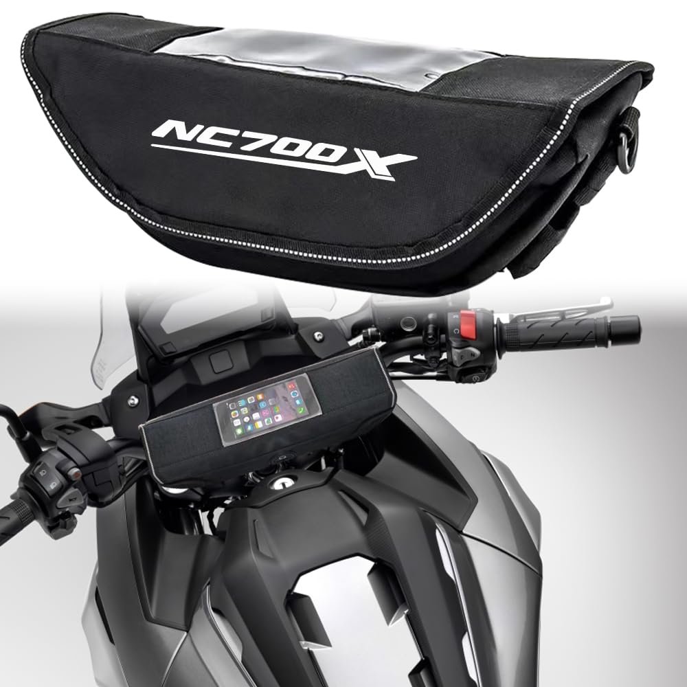 WARDRICS FOR NC700X NC700X Motorcycle Waterproof Bag Storage Handlebar Bag Travel Tool Bag