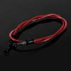 aqxreight Universal 50cm Motorcycle Braided Steel Brake Clutch Oil Hose Line Pipe Black Brake Clutch Line Pipe Suitable for Most of The Bikes Enduro Motocross (500mm) view 3