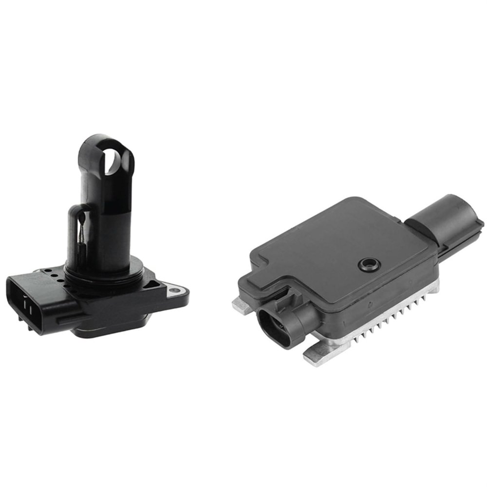 Mass Air Flow Meter Maf Sensor/Fit for Mazda 3 5 6 Protege Mx-5 Miata & Cooling Fan Control Relay Module for Ford Crown