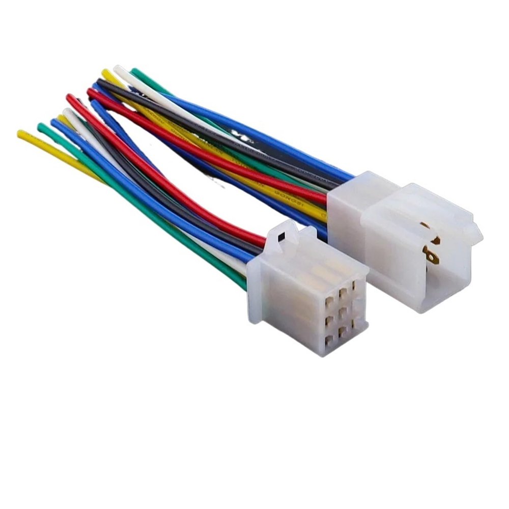EPANO 9 Pin Way Electrical Wire Connector Plug Set auto connectors with Cable/Total Length 21CM
