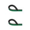 2Pcs Fan Serpentine Drive Belt Replaces# 256656, 17525 fits White WX 7.0L view 1