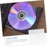 OKUMEYR 2pcs Cd Storage Boxes Organizer Acrylic Cd Case Holder for DVDs and Cases Portable view 4