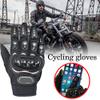 aqxreight Anti Slip Motorcycle Gloves for Off Road and Comfort (Black #95) view 2