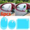 Car Rearview Mirror Film 1/6PCS Car Rearview Mirror Against Fog Film Universal Water Resistant Film(150mmx100mm 2pcs) view 2