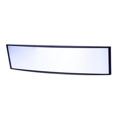 Gogogmee Universal Car Rear View Mirror 300x75mm Wide Angle Panoramic Interior Rearview Mirror White Reduces Blind Spots Suitable for Cars SUVs and Trucks