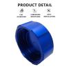 JCSUMRID Front Brake Fluid Reservoir Cap Motorcycle Accessories (Blue) view 2