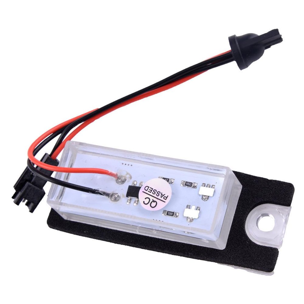 JKAPCYJFHF 2pcs No Error LED License Plate Lights Fit for Volvo S80 V70 XC70 S60 XC90-