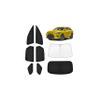 KUST Car Window Shades for Lexus RX 2023-2025 2026 Windshield Sun Shade Side Window Cover UV Block Privacy Protection RX 350 RX 350h Accessories for Camping Blackout Rear Back Full Set 8PCS view 1