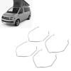 Haofy Turbo Hose Retaining Clamp, 4pcs Intercooler Turbo Hose Retaining 1J0145769H Replacement C Class E Class, High Performance Turbo Pipe Retaining for, Sturdy Turbo Hose view 3
