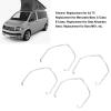 Haofy Turbo Hose Retaining Clamp, 4pcs Intercooler Turbo Hose Retaining 1J0145769H Replacement C Class E Class, High Performance Turbo Pipe Retaining for, Sturdy Turbo Hose view 4