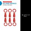 TRQ Ignition Coil Boot Set Red Performance view 2