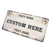 Custom Personalized Text Image Photo Design Customized Tag Aluminum License Plates for Front of Car 6x12 Inch-5 view 3