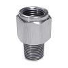 D7WD Stainless Steel Fuel Oil Pressure Instrument Adapter Connector 1/8NPT to M10x1.0 view 1