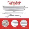 SQQP Window Sill Window Molding Cover Trim Fit for 2007-2013 Chevy Silverado/Avalanche/Suburban/Tahoe/GMC Yukon(Chrome) view 4