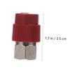 Car Air Conditioning Quick Connector Adapters, 2 Pcs Hose Fittings view 2
