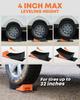 Kohree RV Leveling Blocks Kit, Up to 35,000 lbs, 4" Max Level System view 4