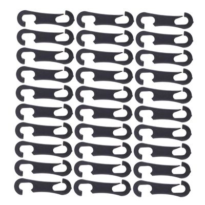 GRIRIW 500pcs Car Seat Cover Hooks Car Purse Hanger Hook for Seat Cushion Auto Accessory