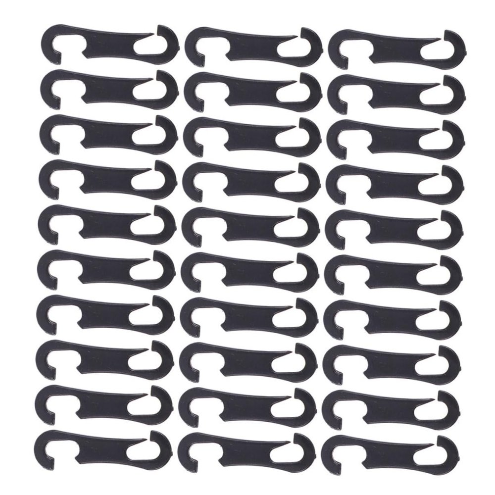 GRIRIW 500pcs Car Seat Cover Hooks Car Purse Hanger Hook for Seat Cushion Auto Accessory