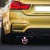 Heart Shaped Car Handle Straps Decorative Ring for Car, SUV, Bus, Subway | Easy Install Drift Charm, Rear Bumper Warning Loop, Exterior Decoration, Fit, Nylon Strap, PVC view 4
