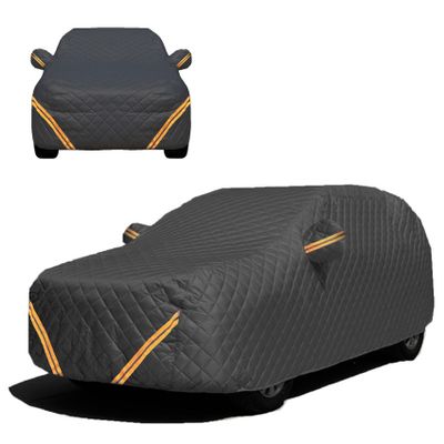 Hail Protector Car Cover Compatible with Peugeot Rcz 2010-2015, Custom Fit, All Weather Protection Hail Proof Car Covers for Outside Storage,with Reflective Strips,Thick Cotton