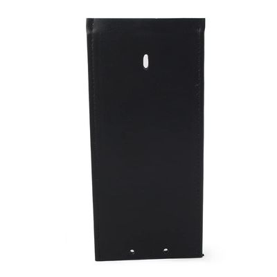 Lirun Black Leather Gas Tank Panel Bib Smooth Tank Cover for Harley Davidson Dyna FXDWG 1993-2003, For Softail 2000-2017