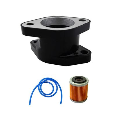 Motorcycle Parts Carburetor & 1m Blue Oil Tube & 142 Oil Filter Kit Fit For YFM350 YFM350X 350 1987-2004