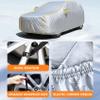 Hail Protector Car Cover Compatible with Mini R53 Cooper S 2001-2006, Custom Fit, All Weather Protection Hail Proof Car Covers for Outside Storage,with Reflective Strips,Thick Cotton view 4