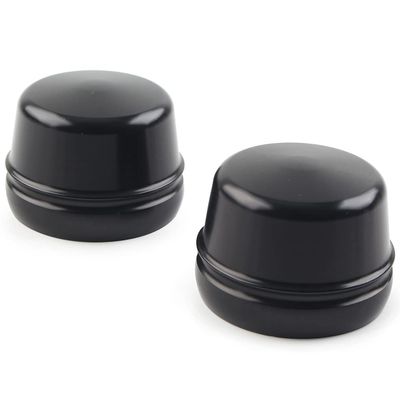 Lirun Motorcycle Front Axle Cap Nut Covers Black for Harley Dyna Low Rider For Street bob Super Glide Electra Glide Road Glide Street Glide