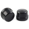 Lirun Motorcycle Front Axle Cap Nut Covers Black for Harley Dyna Low Rider For Street bob Super Glide Electra Glide Road Glide Street Glide view 3