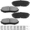 RotoForce D1258 Front Ceramic Disc Brake Pad Set Fit For Ford For Edge 2007-2015, For Lincoln MKX 2007-2015,For CX5 2019-2021,For CX7 2007-2012,For CX9 2007-2021 view 1