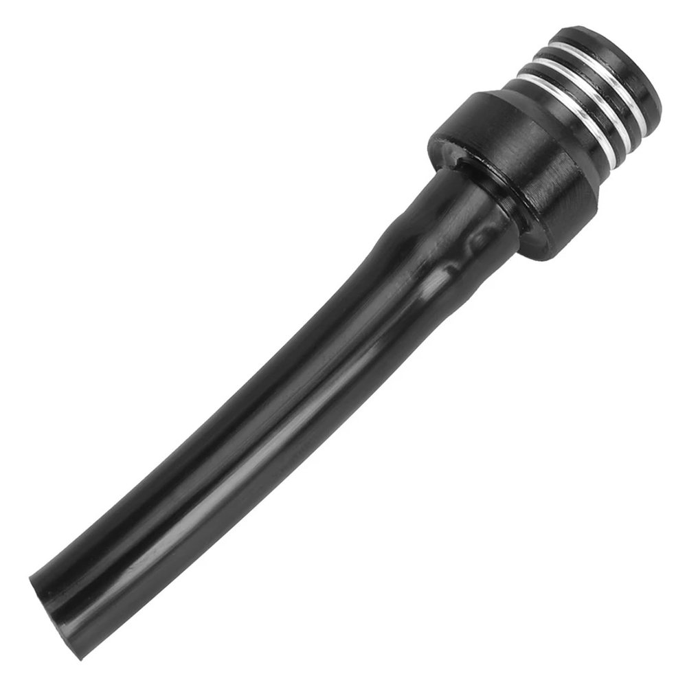 JININGDENGPAN Universal Motorcycle Gas Fuel Cap Valve Vent Breather Hose Tube Compatible with Motocross ATV Quad Dirt Pit Bike(B-BlackBlack)