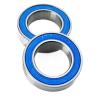 Hybrid Ceramic Ball Bearing, 17mm x 28mm x 7mm, MR17287 2RS, Silicon Nitride, Chrome Steel Rings, Rubber Sealed (2Pcs) view 3