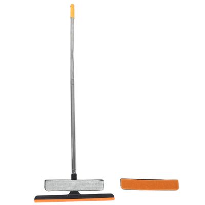 PRETYZOOM Multifunctional Window Squeegee with Long Handle Car Windshield and Shower Glass Cleaner Tool Non-Slip Grip for Home and Outdoor Use