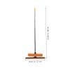 PRETYZOOM Multifunctional Window Squeegee with Long Handle Car Windshield and Shower Glass Cleaner Tool Non-Slip Grip for Home and Outdoor Use view 2