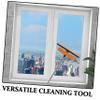 PRETYZOOM Multifunctional Window Squeegee with Long Handle Car Windshield and Shower Glass Cleaner Tool Non-Slip Grip for Home and Outdoor Use view 3