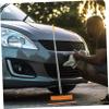 PRETYZOOM Multifunctional Window Squeegee with Long Handle Car Windshield and Shower Glass Cleaner Tool Non-Slip Grip for Home and Outdoor Use view 4