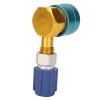 Luqeeg Quick Coupler, Auto Air Conditioning Air Hose Fittings, Fast and Stable Links for Professional Parts Replacement view 3